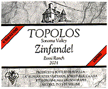 Rossi Ranch Zin 2001